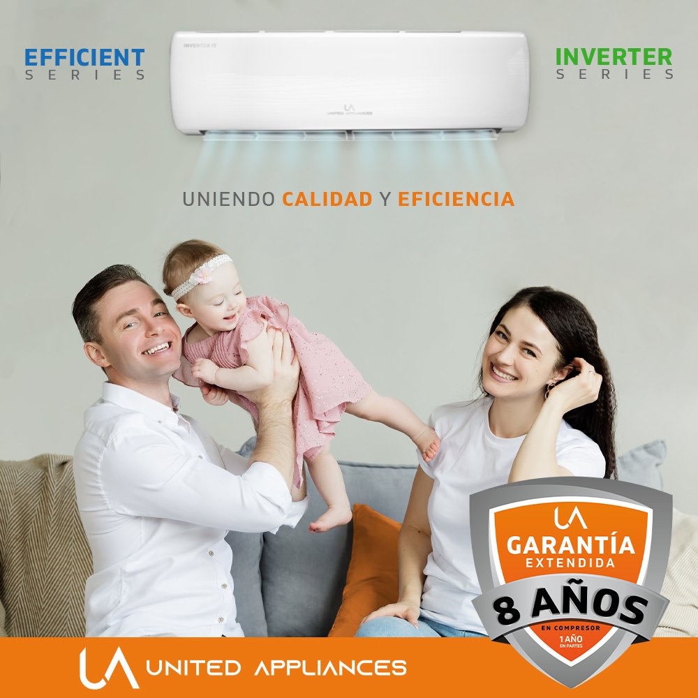 Aire acondicionado United Appliances calidad y eficiencia