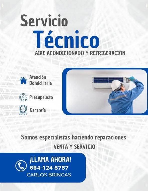 Servicio Técnico Aire Acondicionado y Refrigeración